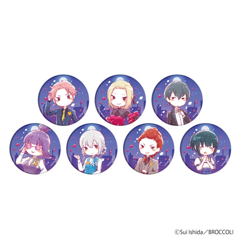 『JACKJEANNE』缶バッジ 06/夏公演ver. BOX(全7種)(グラフアートイラスト)